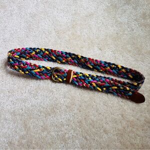 Colorful Braided Belt